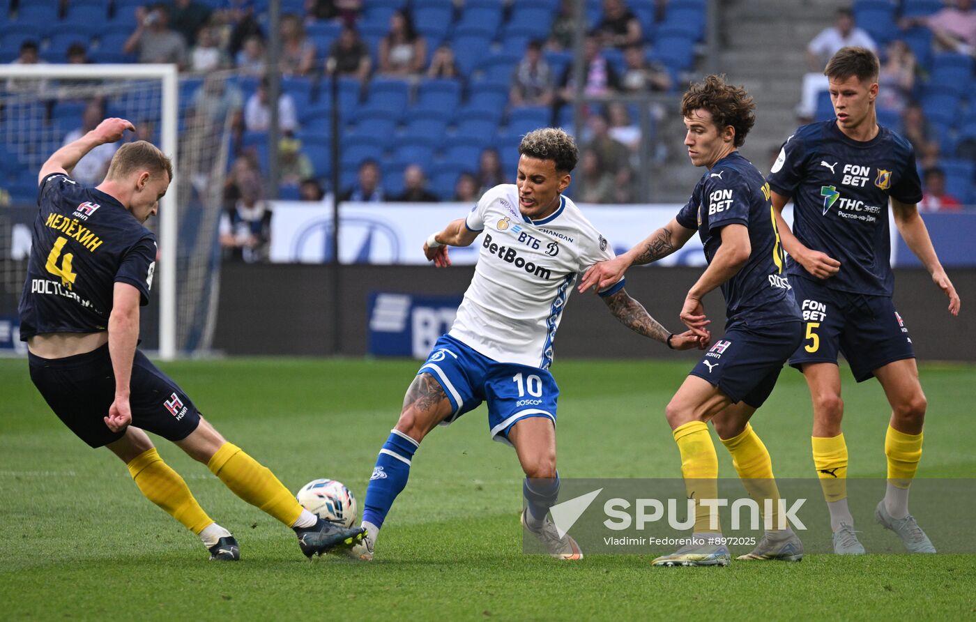 Russia Soccer Premier-League Dynamo - Rostov