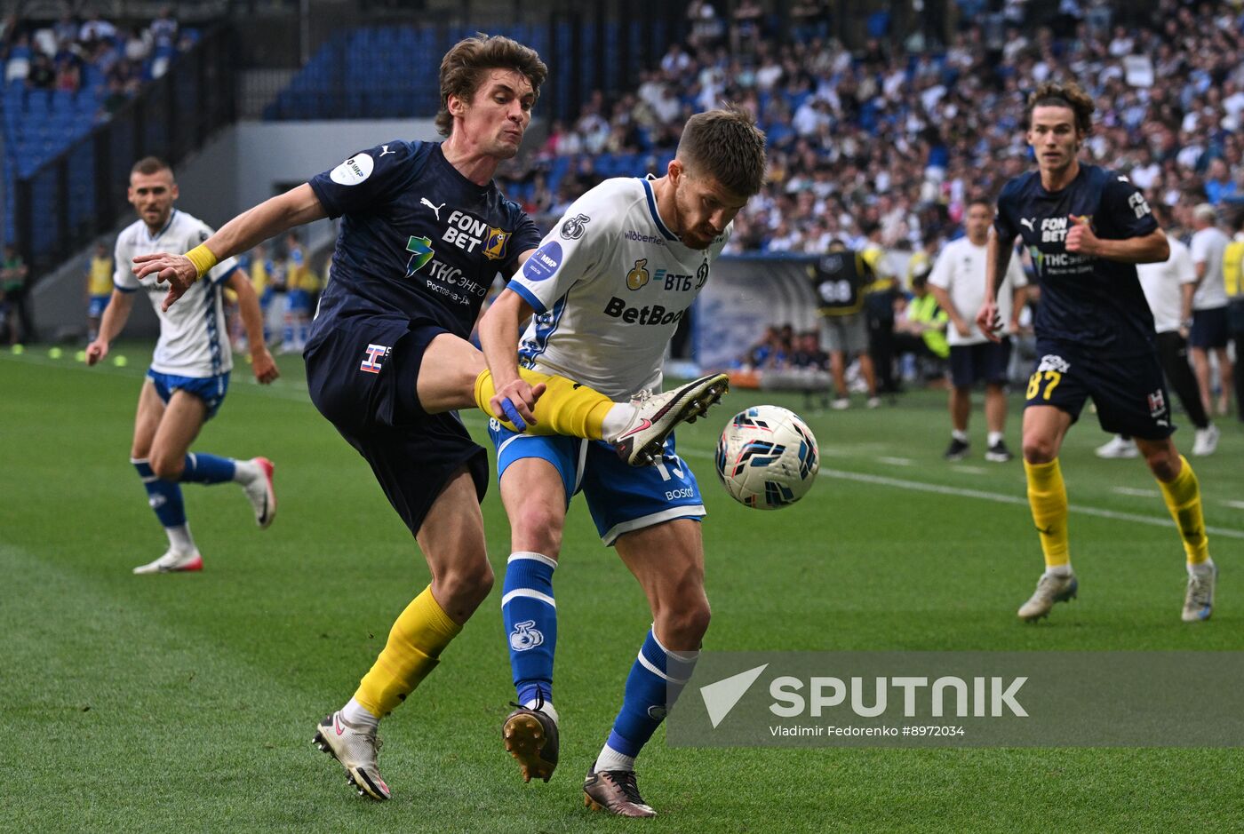 Russia Soccer Premier-League Dynamo - Rostov