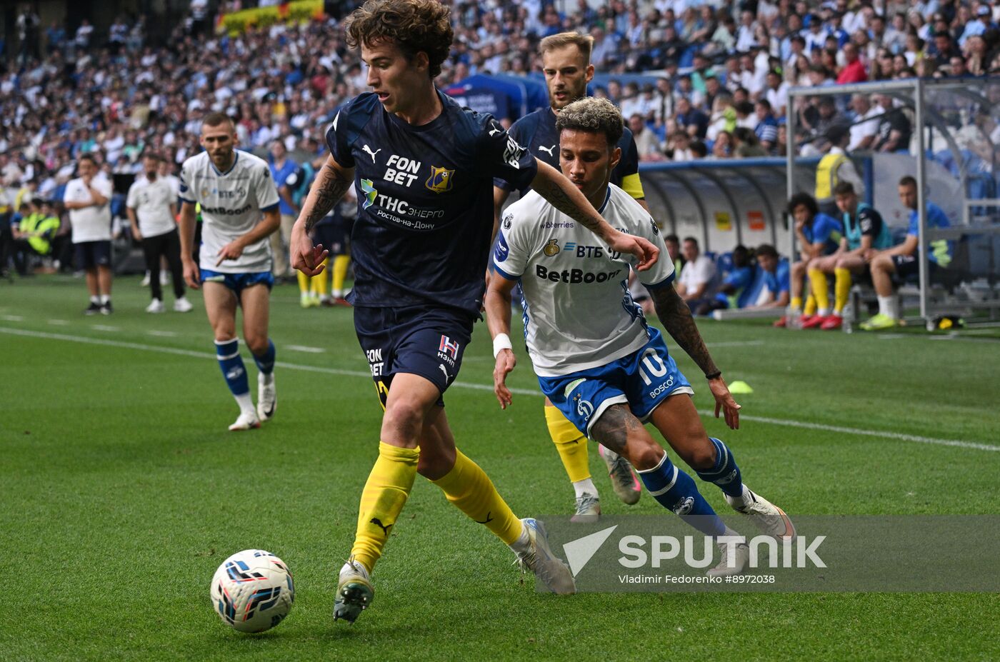 Russia Soccer Premier-League Dynamo - Rostov
