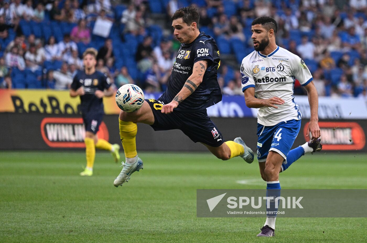 Russia Soccer Premier-League Dynamo - Rostov