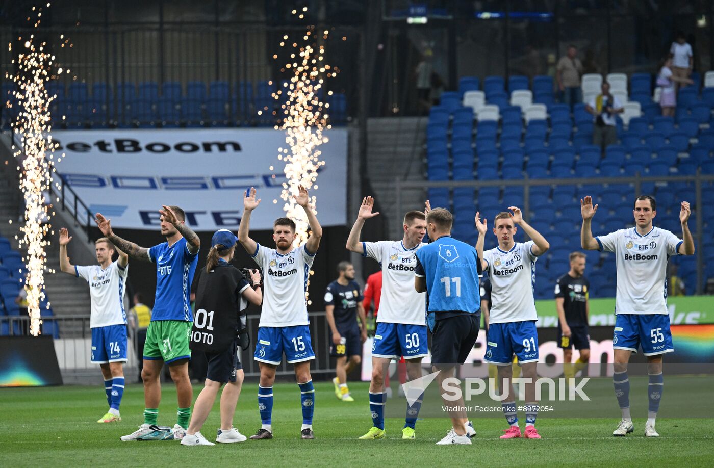 Russia Soccer Premier-League Dynamo - Rostov
