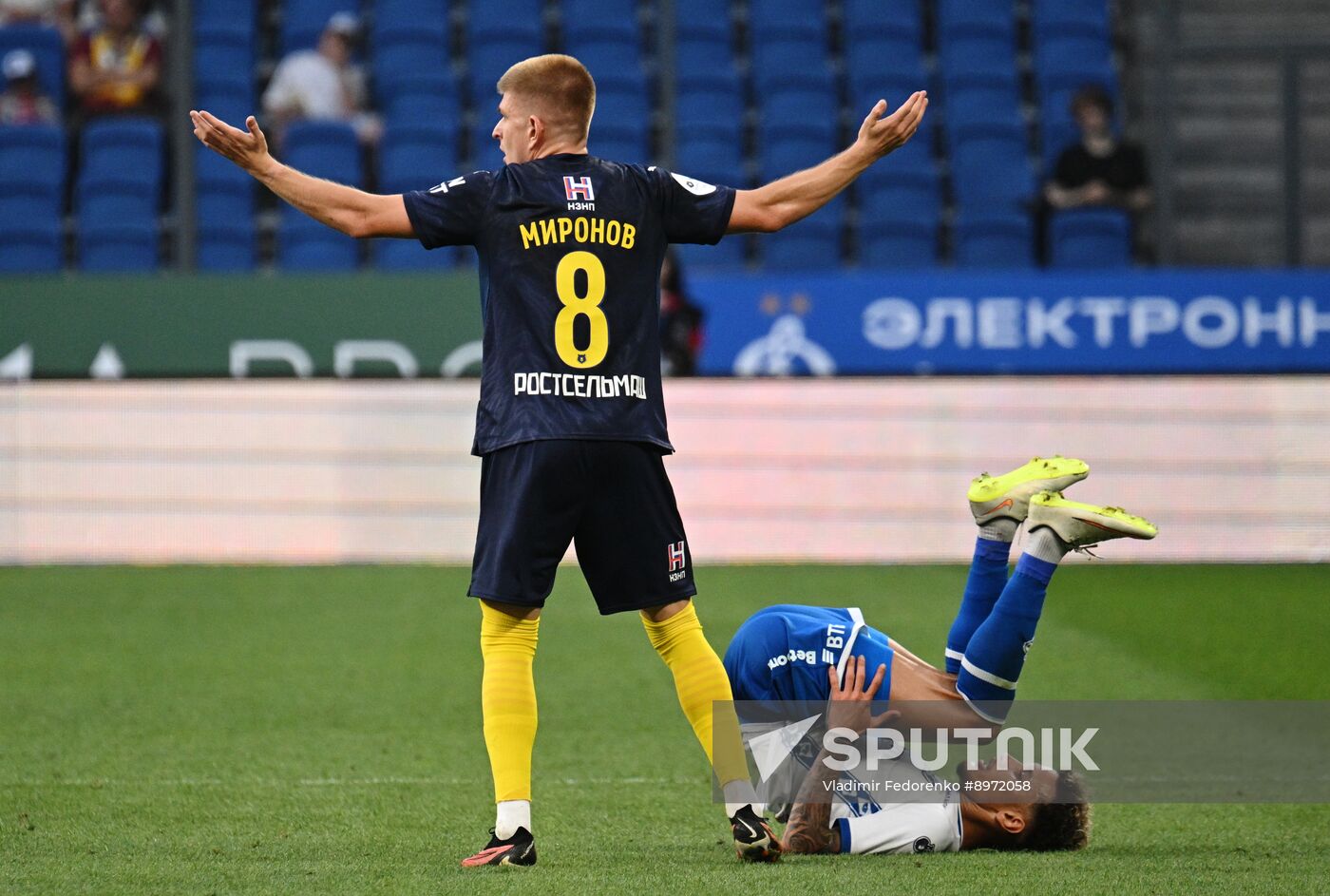 Russia Soccer Premier-League Dynamo - Rostov