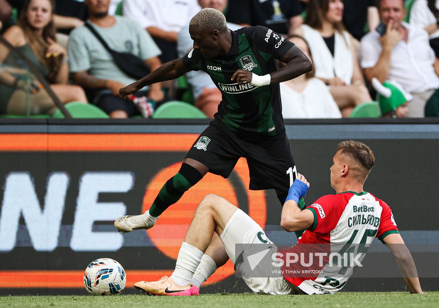 Russia Soccer Premier-League Krasnodar - Lokomotiv