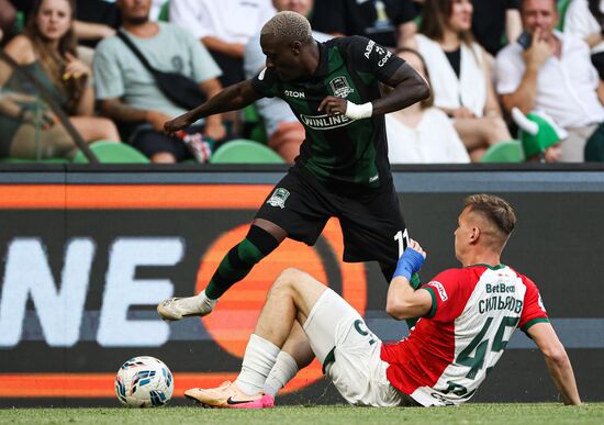 Russia Soccer Premier-League Krasnodar - Lokomotiv