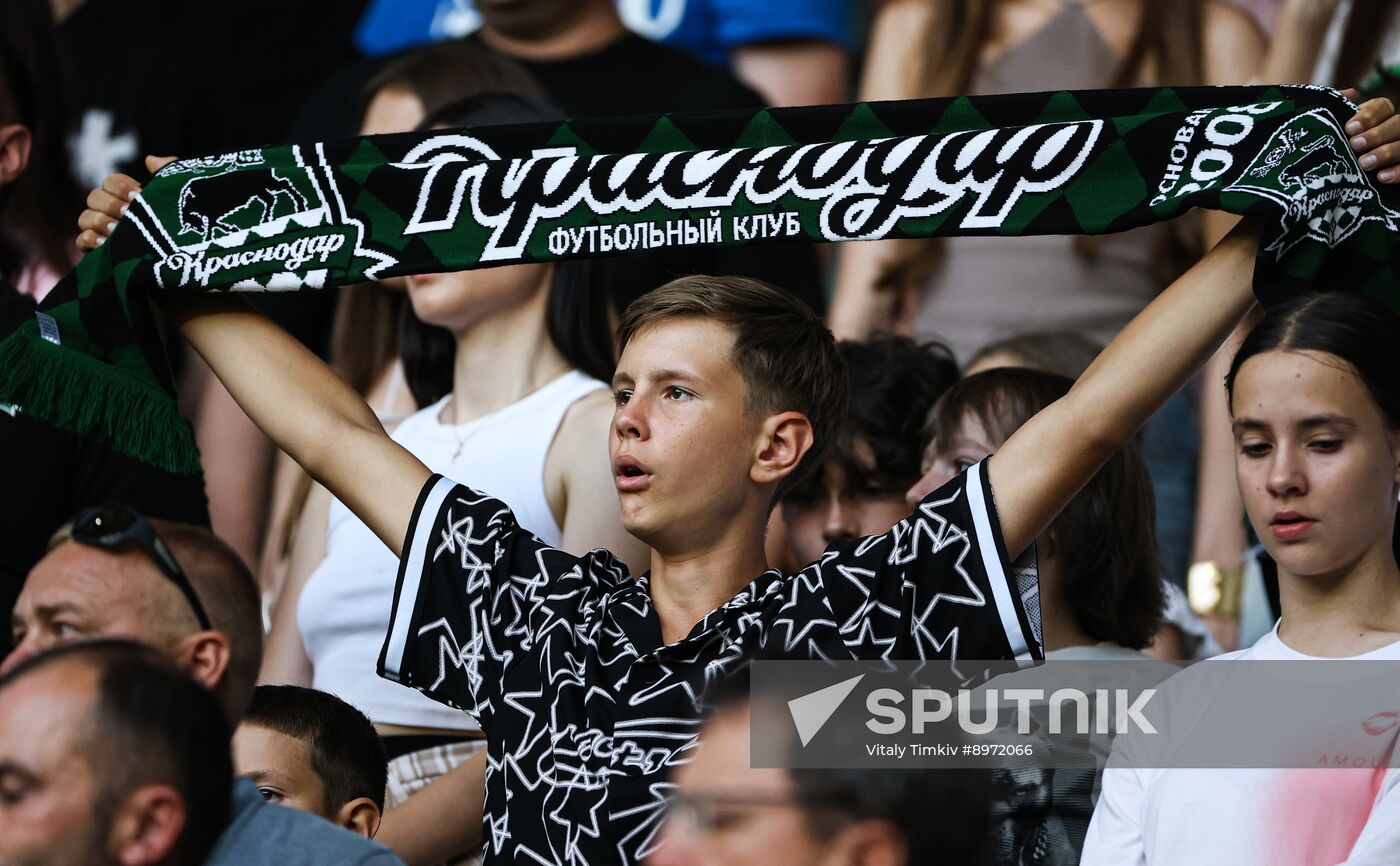 Russia Soccer Premier-League Krasnodar - Lokomotiv