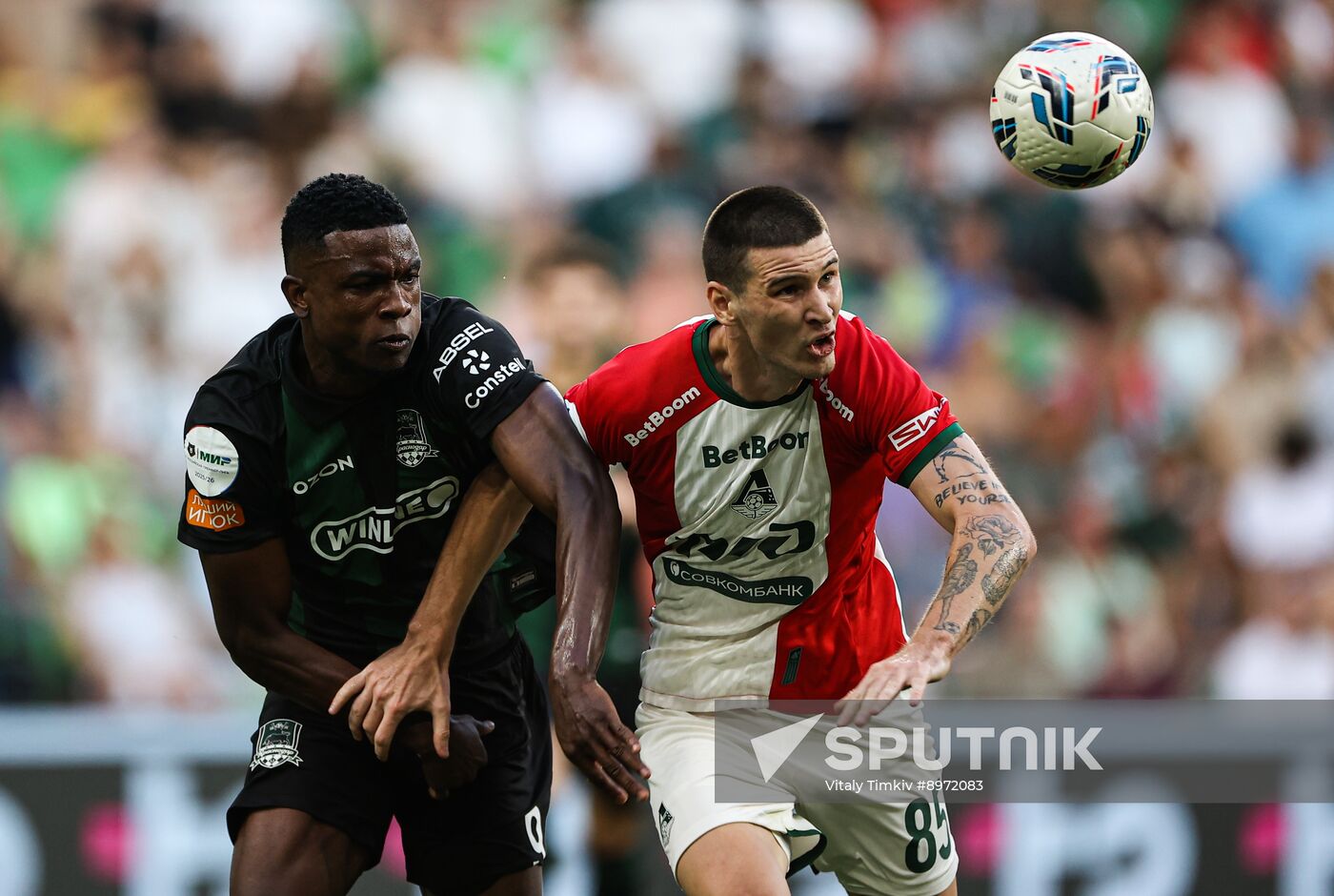 Russia Soccer Premier-League Krasnodar - Lokomotiv