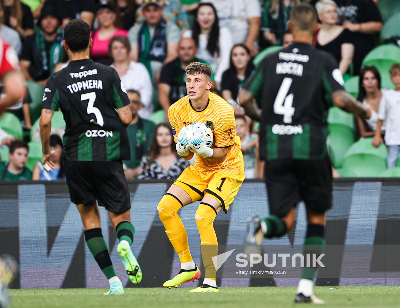 Russia Soccer Premier-League Krasnodar - Lokomotiv