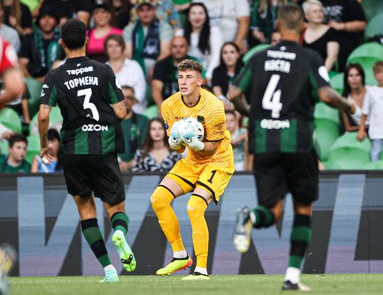 Russia Soccer Premier-League Krasnodar - Lokomotiv
