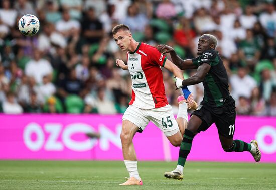 Russia Soccer Premier-League Krasnodar - Lokomotiv