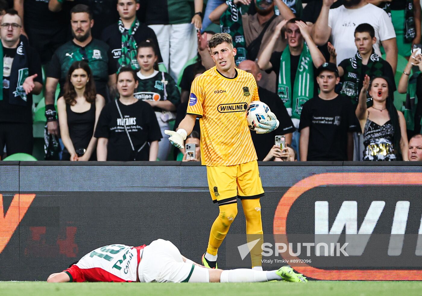 Russia Soccer Premier-League Krasnodar - Lokomotiv