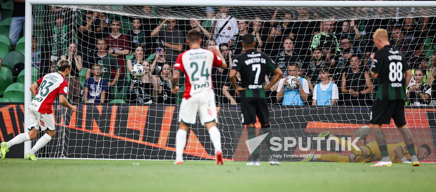 Russia Soccer Premier-League Krasnodar - Lokomotiv