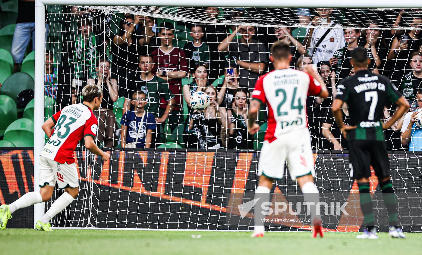 Russia Soccer Premier-League Krasnodar - Lokomotiv