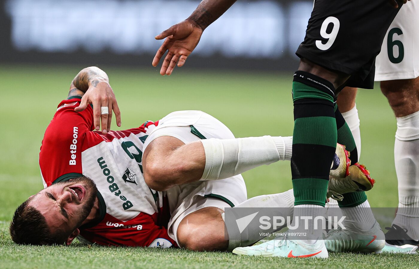 Russia Soccer Premier-League Krasnodar - Lokomotiv