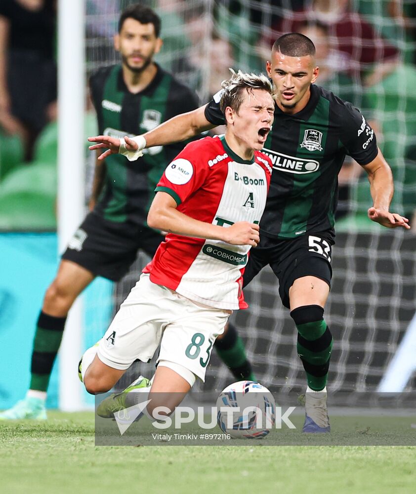 Russia Soccer Premier-League Krasnodar - Lokomotiv