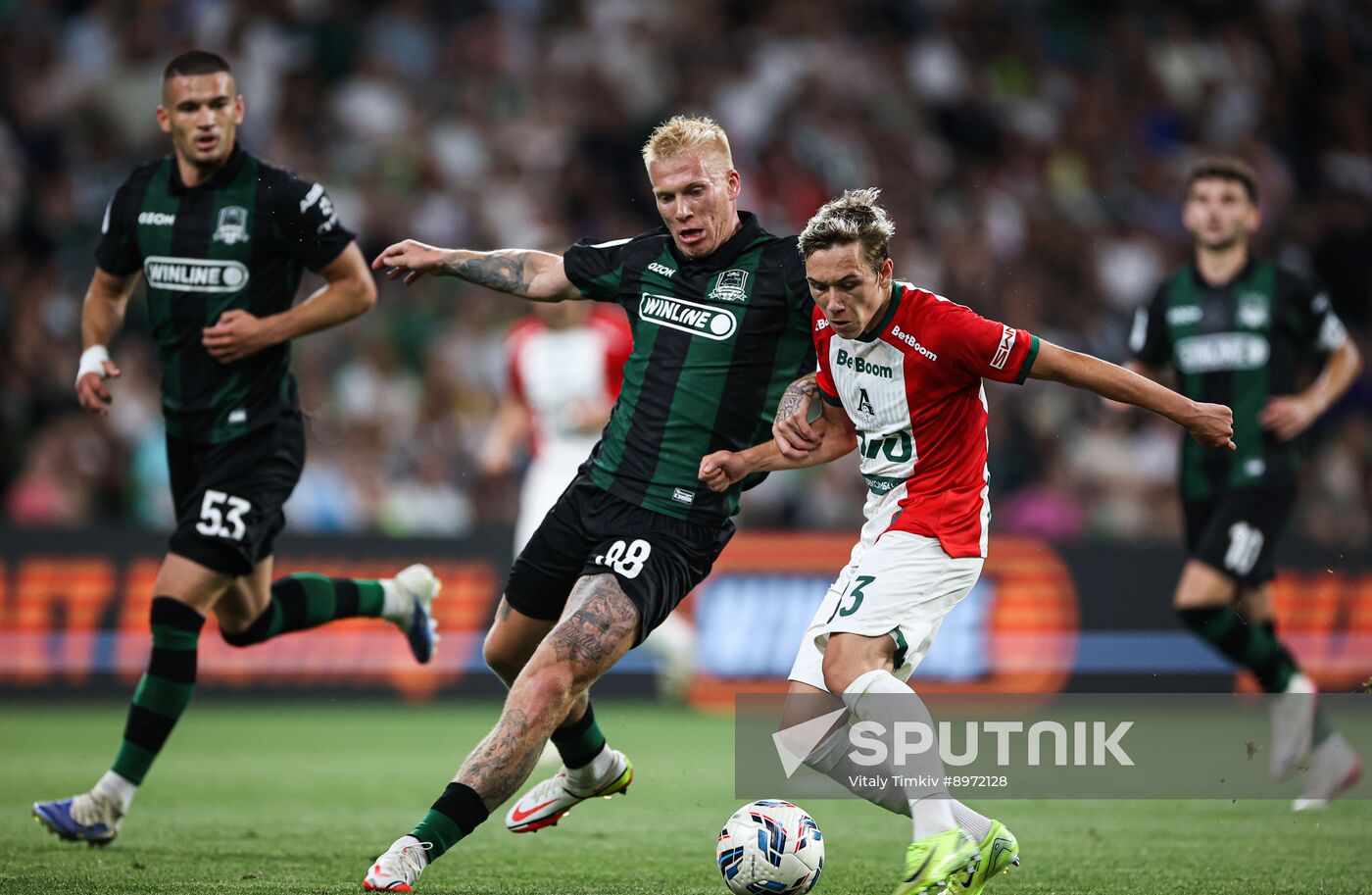 Russia Soccer Premier-League Krasnodar - Lokomotiv