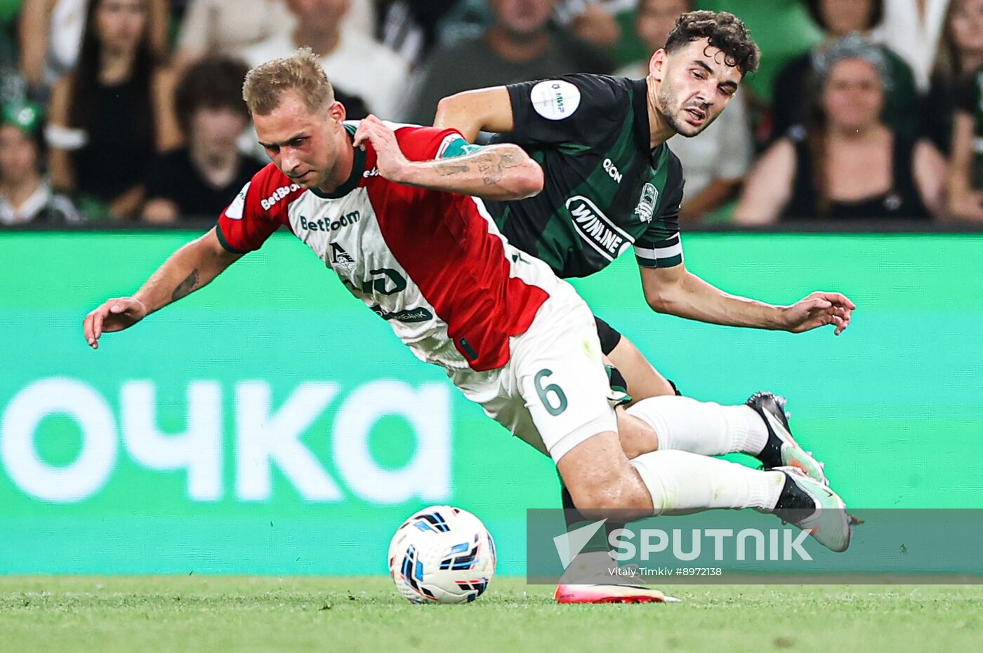Russia Soccer Premier-League Krasnodar - Lokomotiv