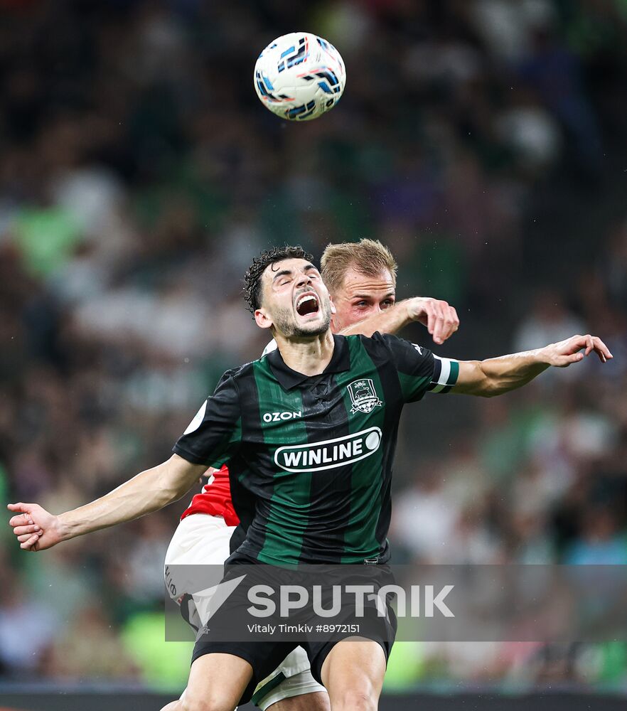 Russia Soccer Premier-League Krasnodar - Lokomotiv