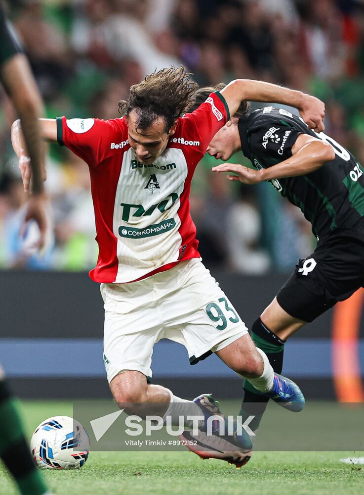 Russia Soccer Premier-League Krasnodar - Lokomotiv