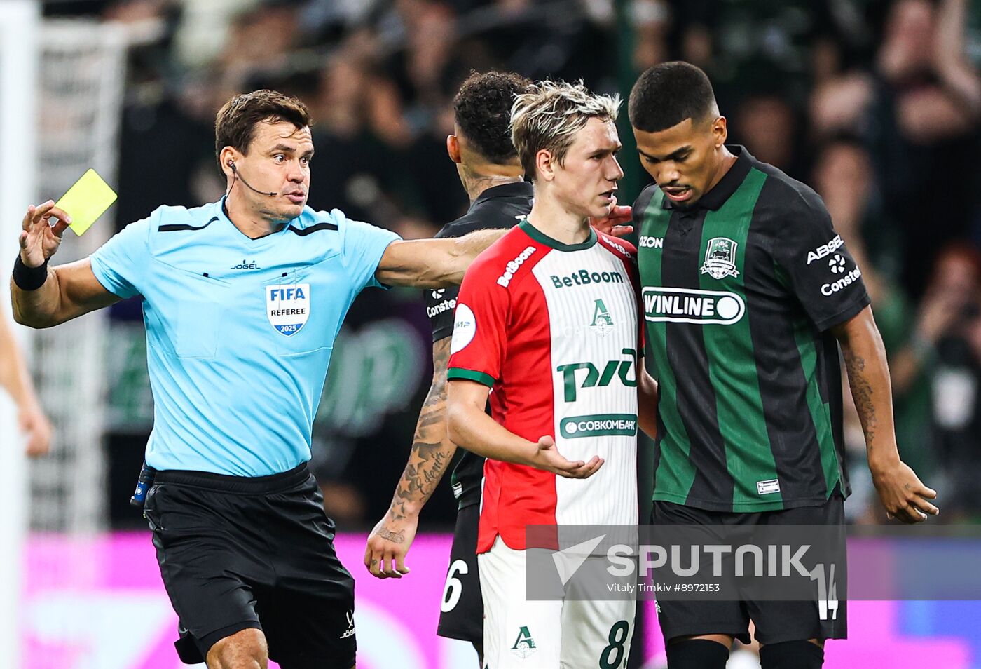 Russia Soccer Premier-League Krasnodar - Lokomotiv