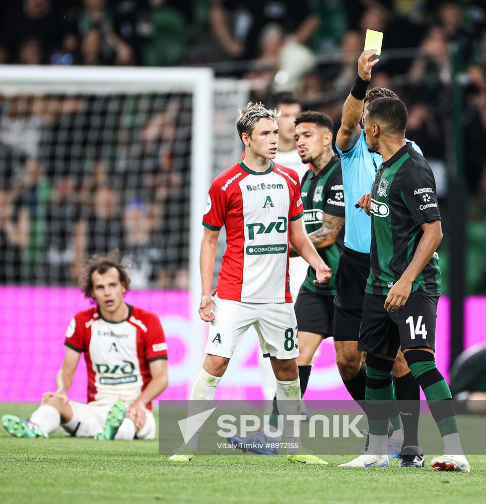 Russia Soccer Premier-League Krasnodar - Lokomotiv