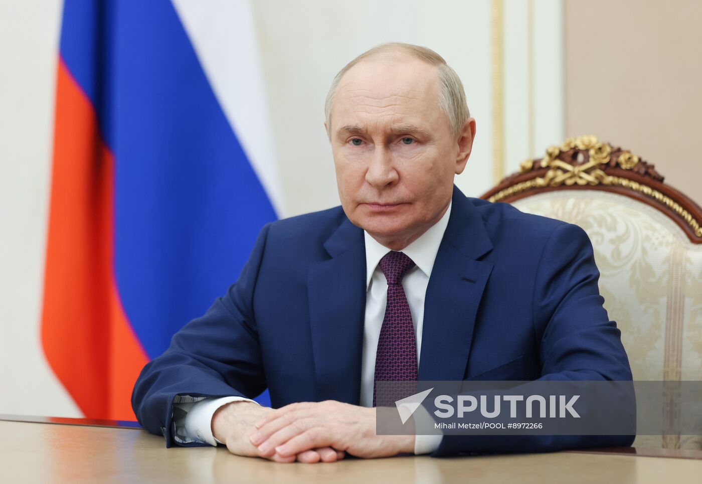 Russia Putin Navy Day Address