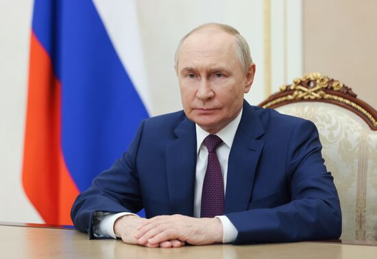 Russia Putin Navy Day Address