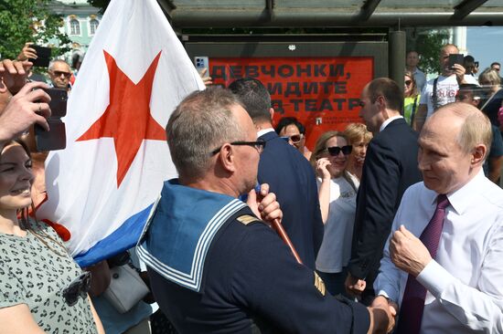 Russia Putin Northwestern Federal District