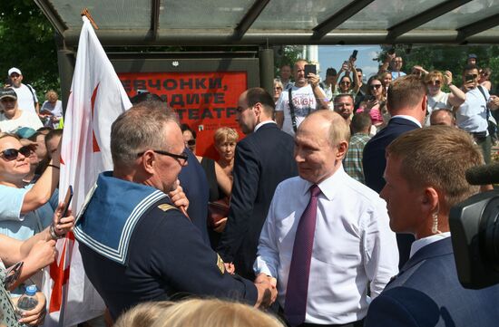 Russia Putin Northwestern Federal District