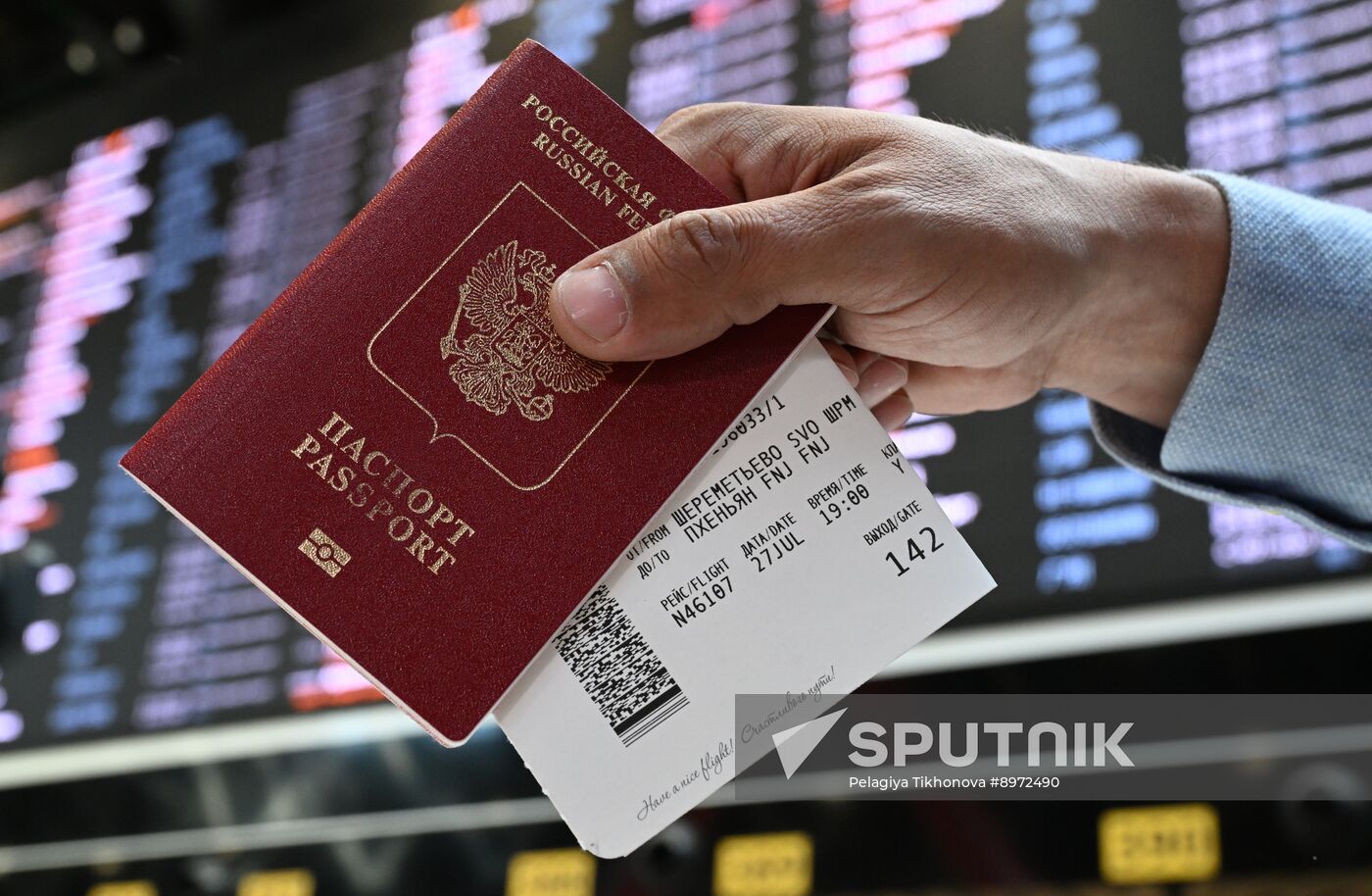 Russia North Korea Air Traffic