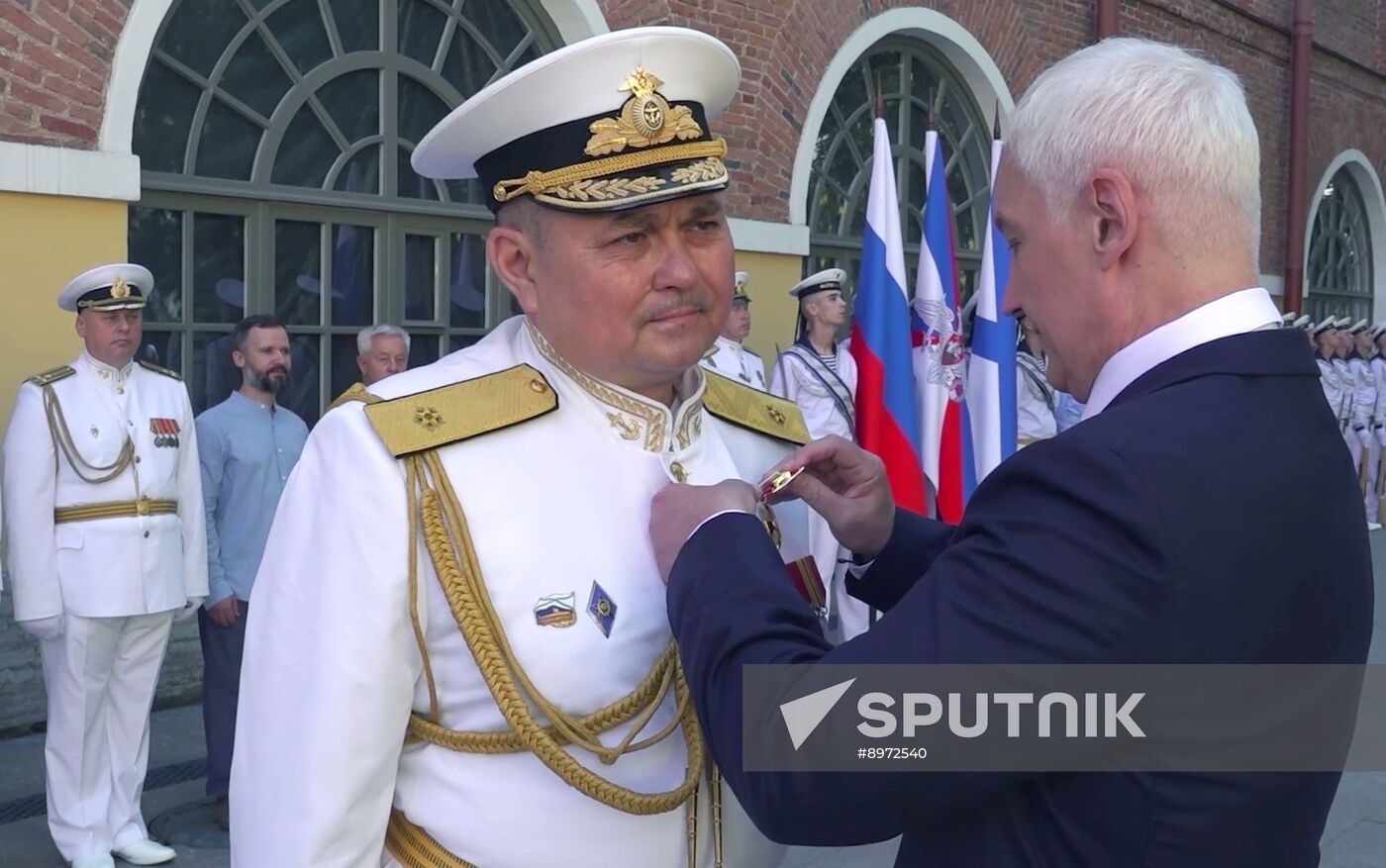 Russia Navy Day Ushakov Bust