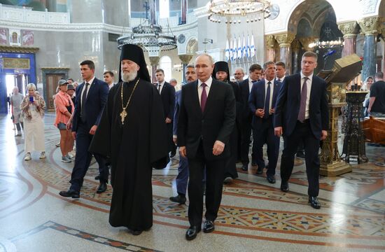 Russia Putin Northwestern Federal District