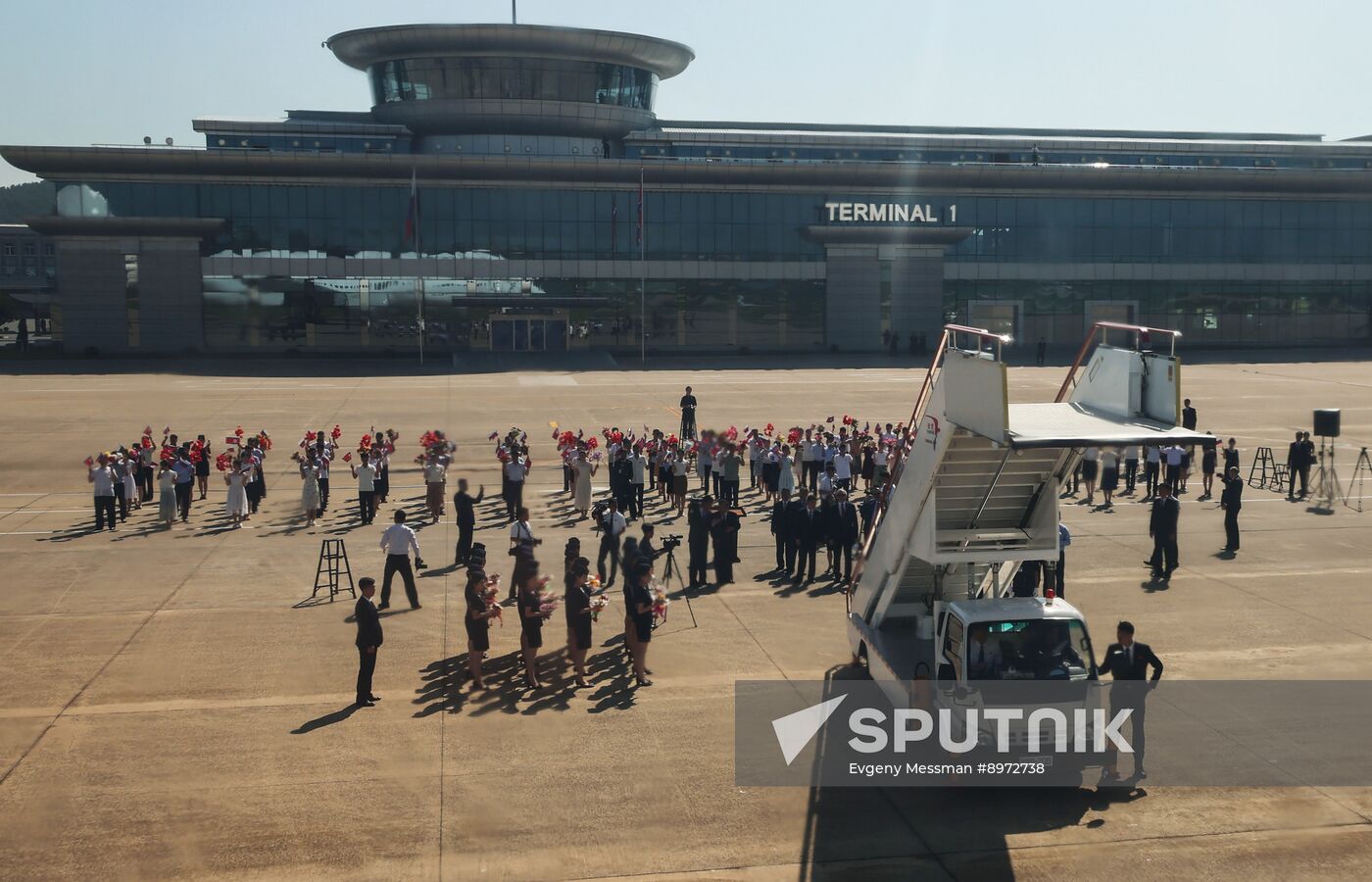 North Korea Russia Air Traffic