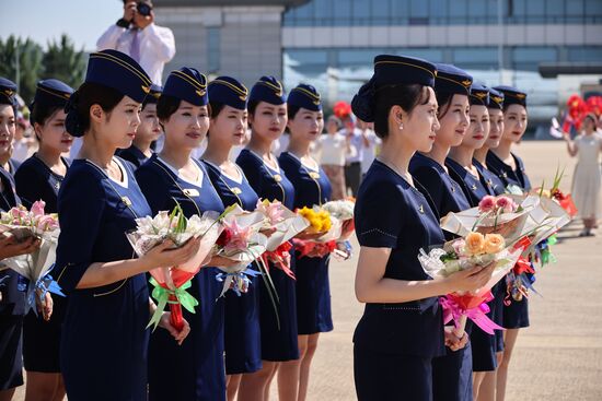 North Korea Russia Air Traffic