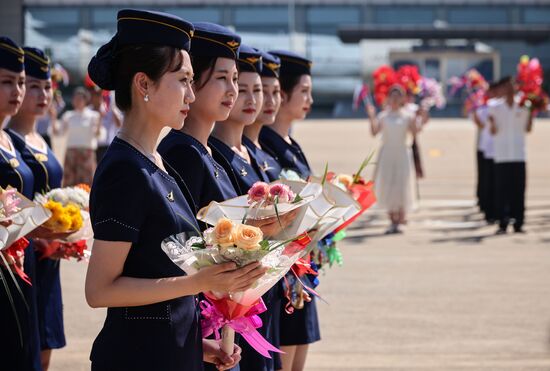 North Korea Russia Air Traffic