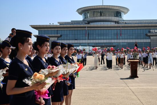 North Korea Russia Air Traffic