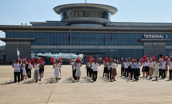 North Korea Russia Air Traffic