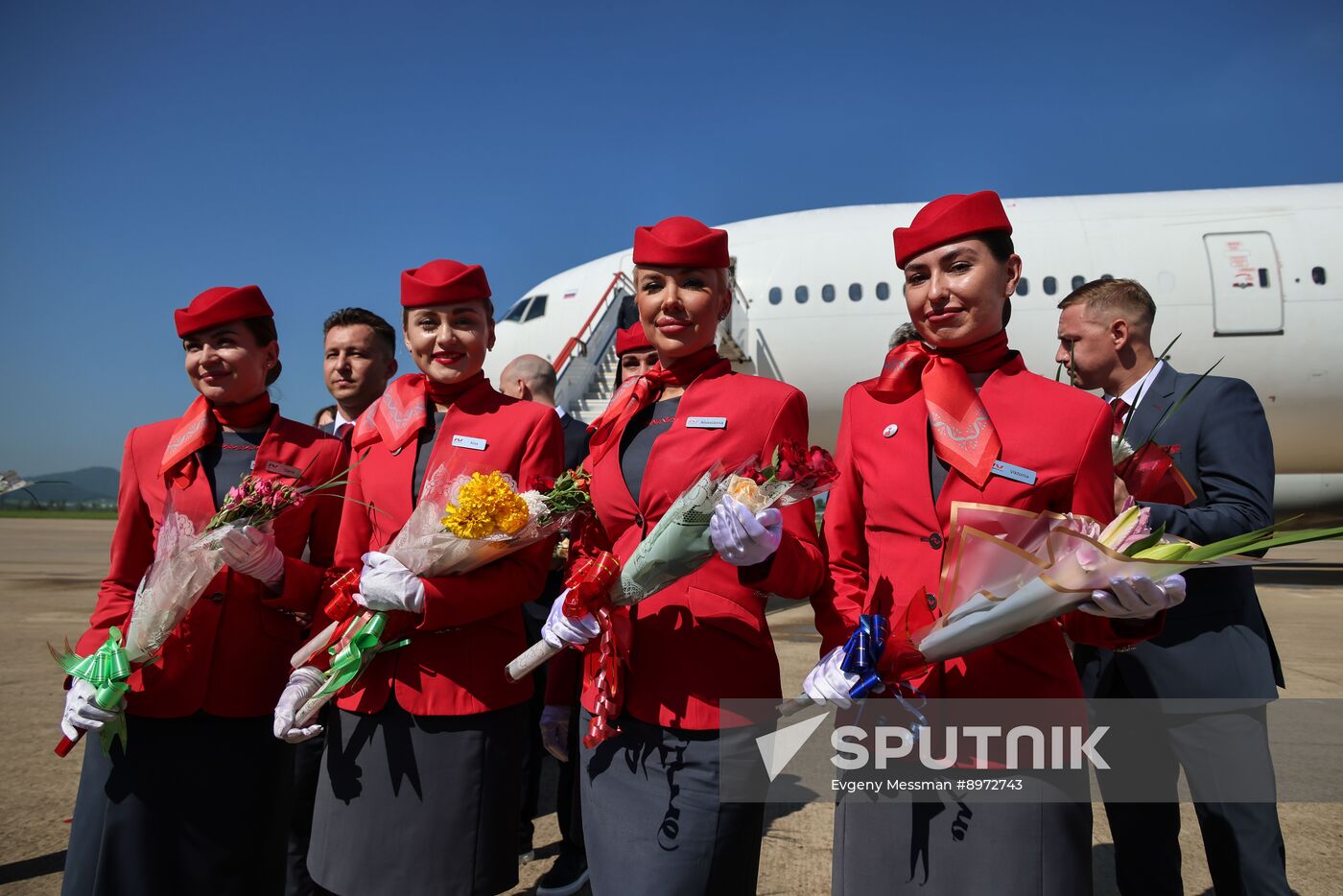 North Korea Russia Air Traffic