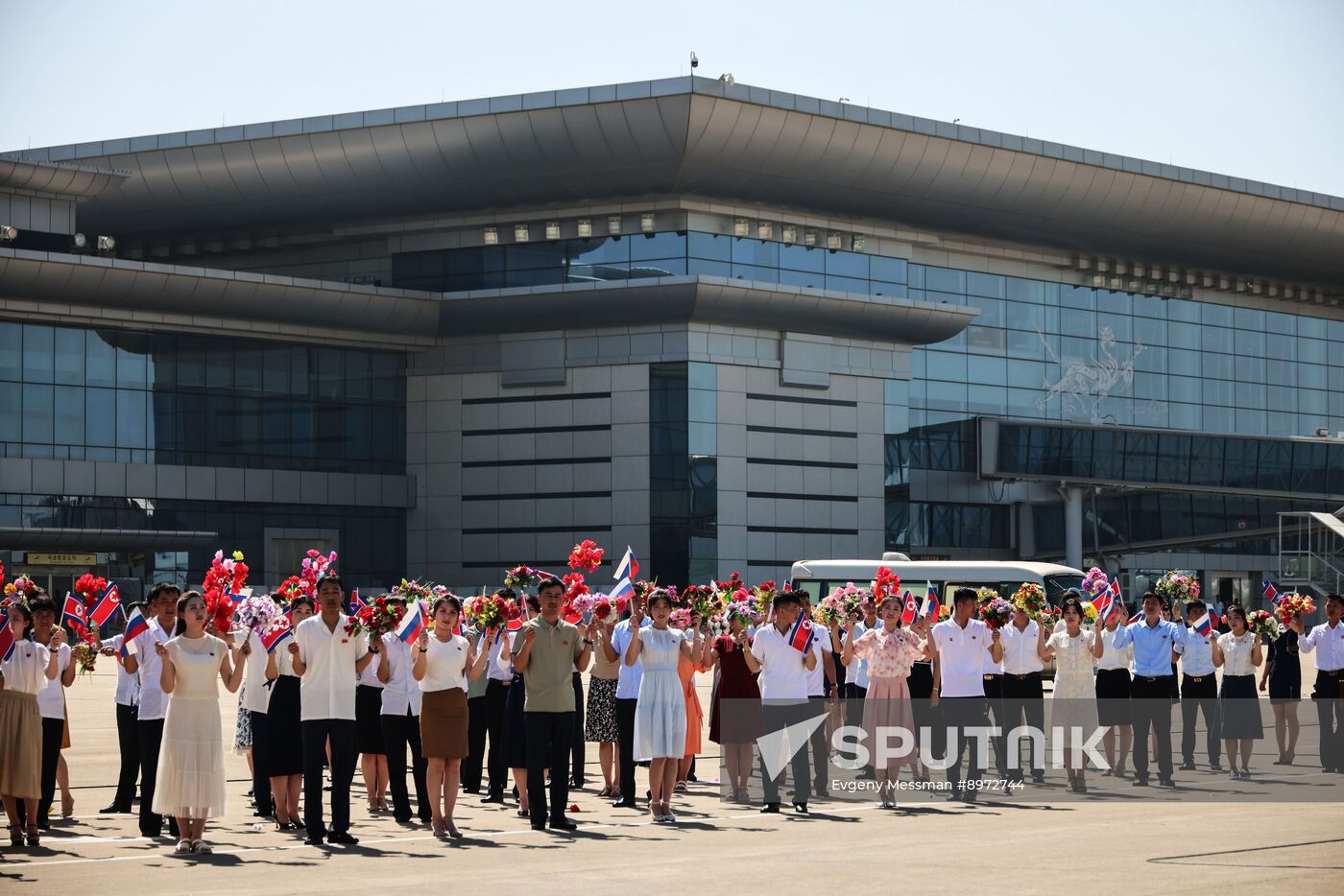 North Korea Russia Air Traffic