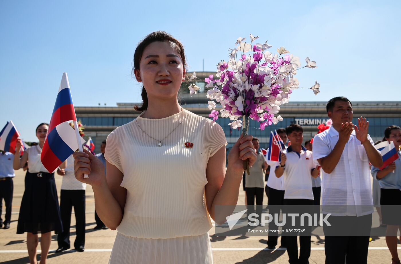 North Korea Russia Air Traffic