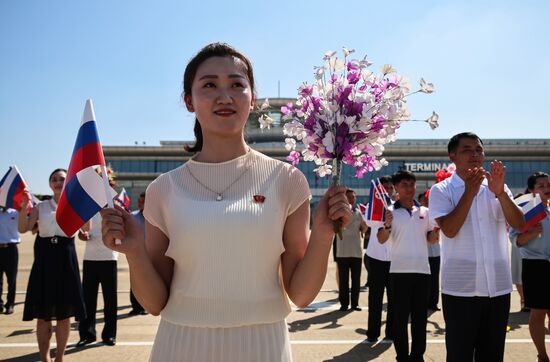 North Korea Russia Air Traffic