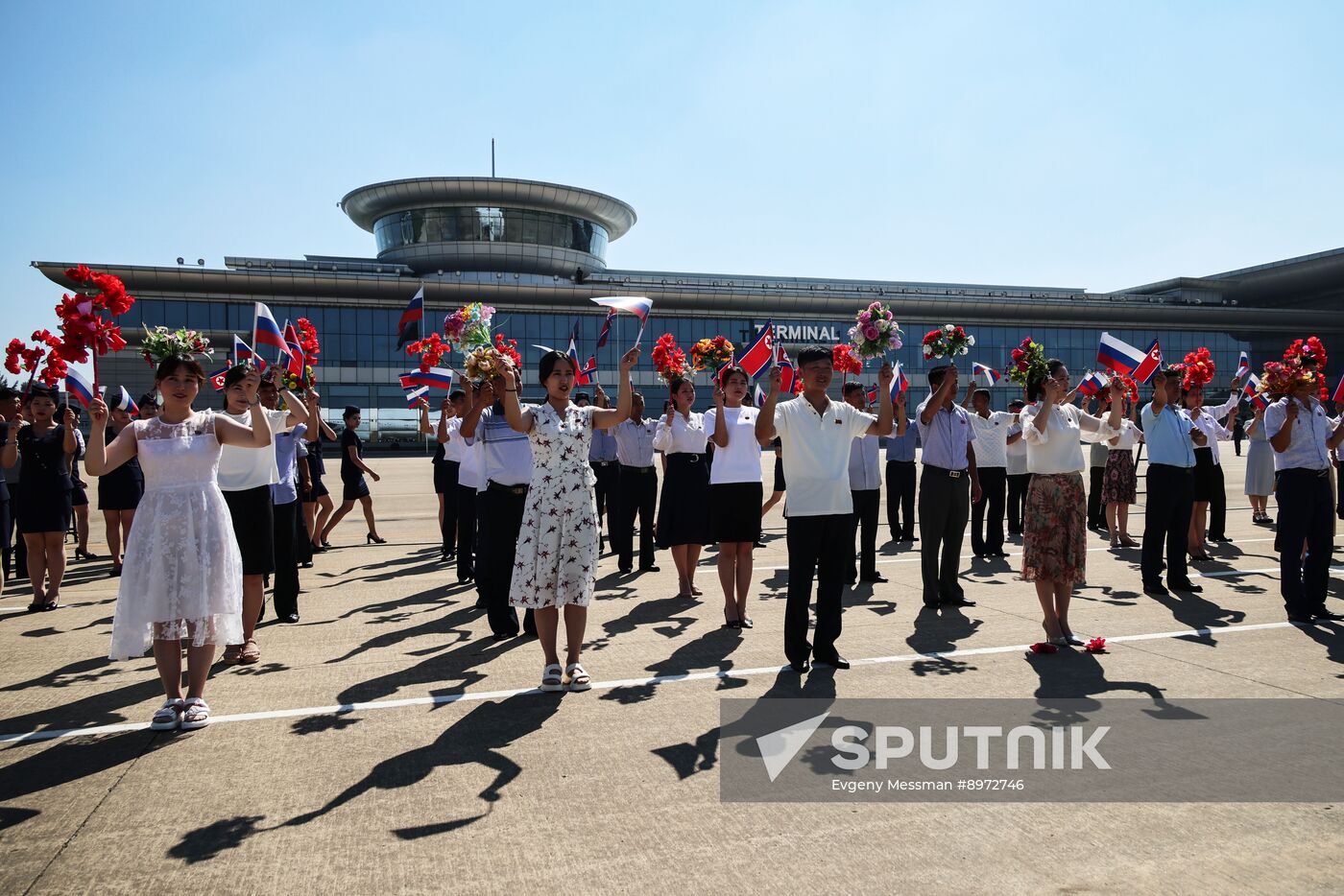 North Korea Russia Air Traffic