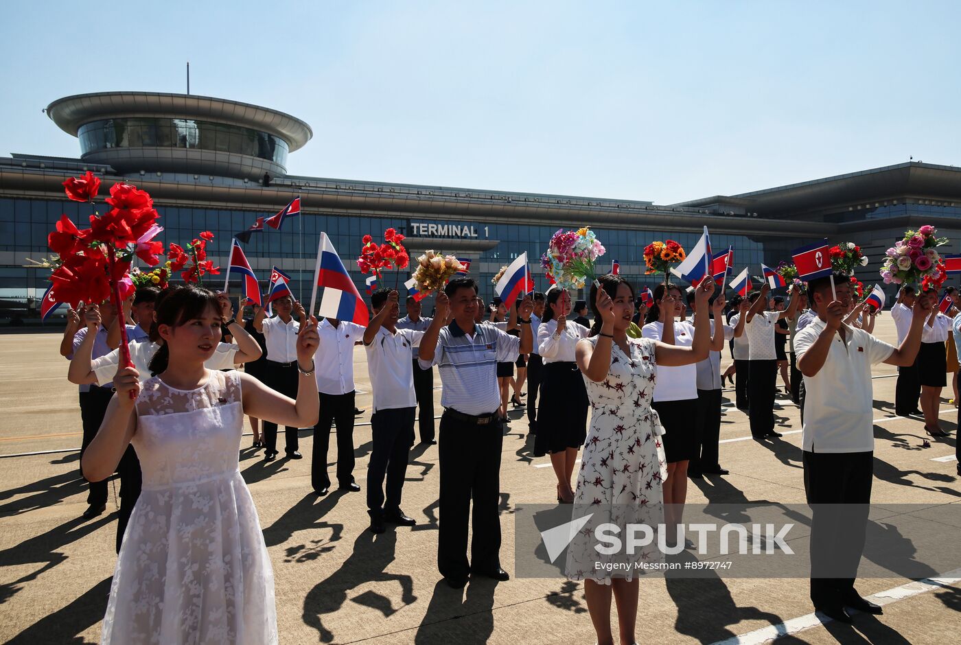 North Korea Russia Air Traffic