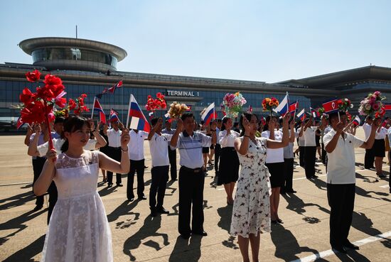 North Korea Russia Air Traffic
