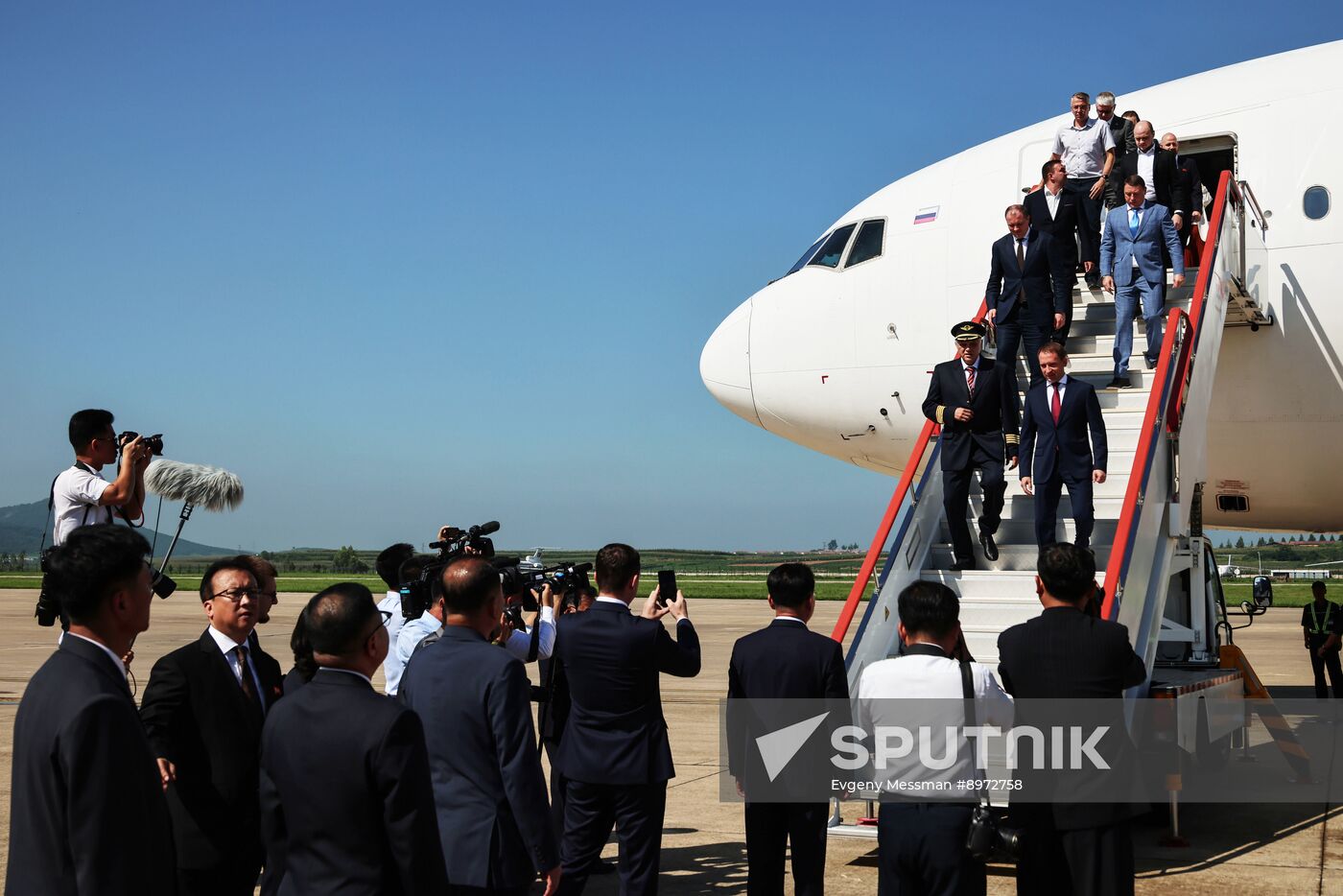 North Korea Russia Air Traffic