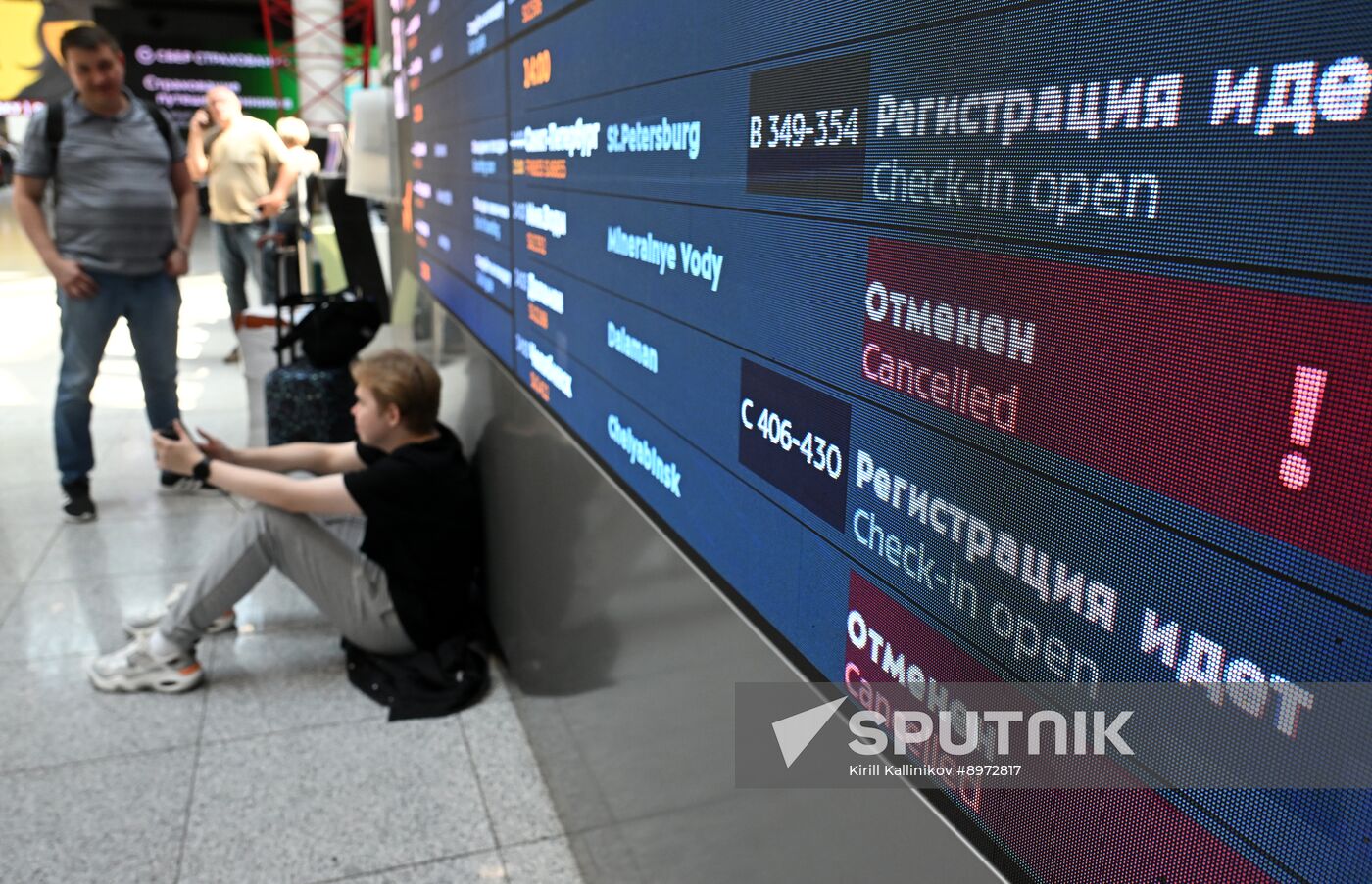 Russia Aeroflot Schedule Cancellation
