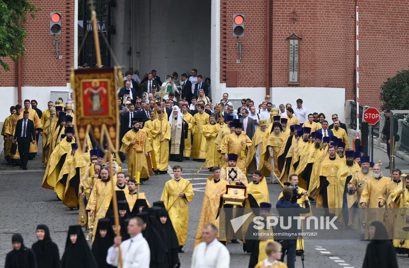 Russia Religion Patriarch Rus Baptism Day
