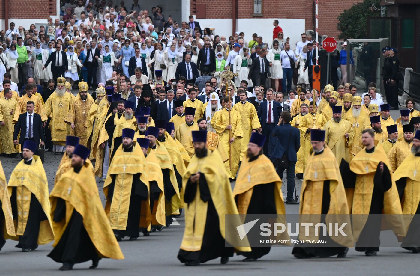 Russia Religion Patriarch Rus Baptism Day