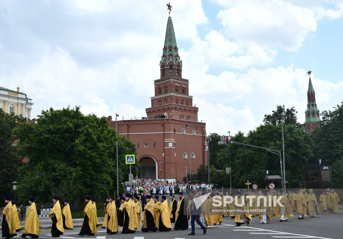 Russia Religion Patriarch Rus Baptism Day