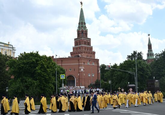 Russia Religion Patriarch Rus Baptism Day