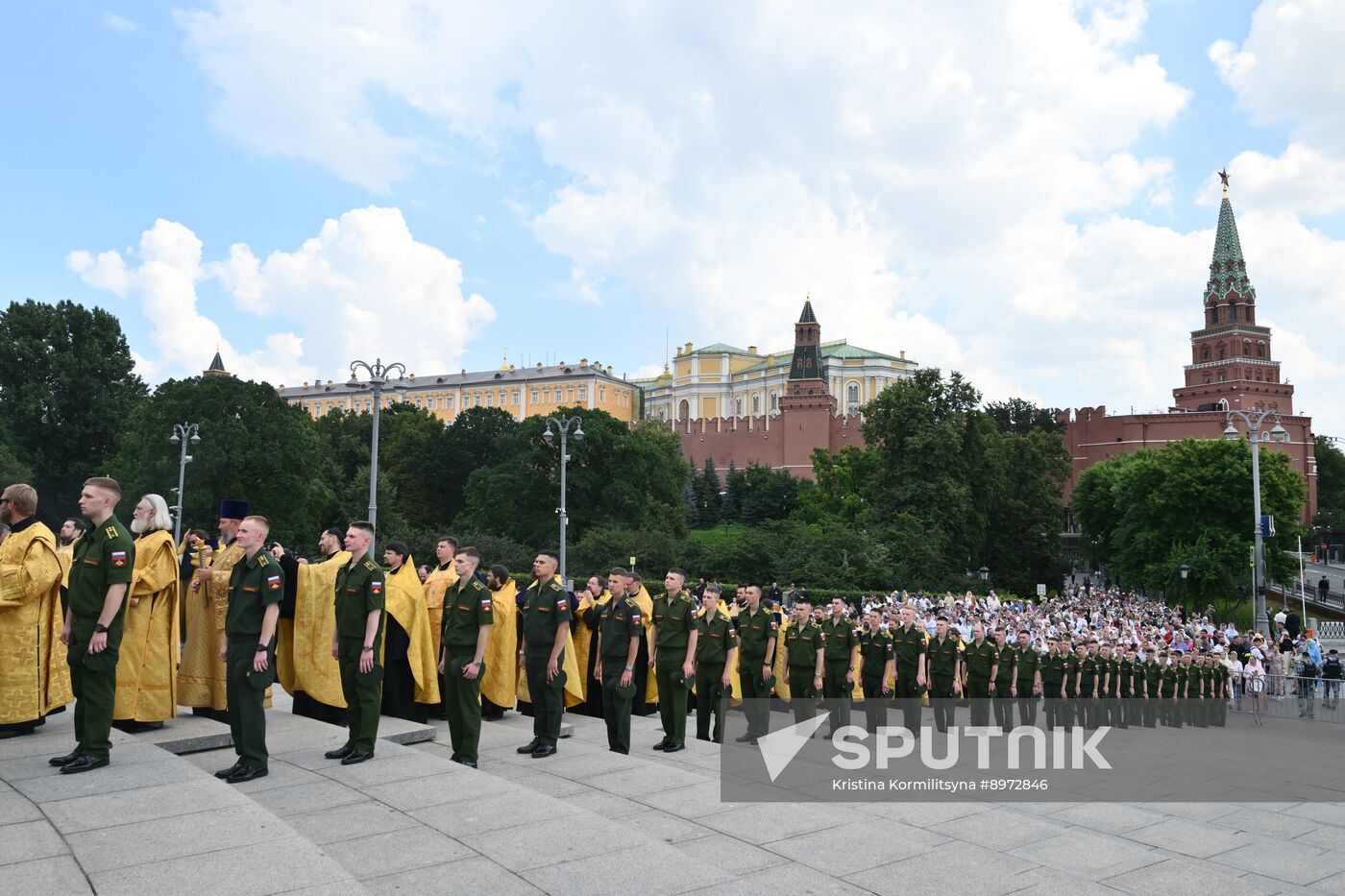 Russia Religion Patriarch Rus Baptism Day
